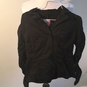 NWT Fusion Denim Women’s black shirt